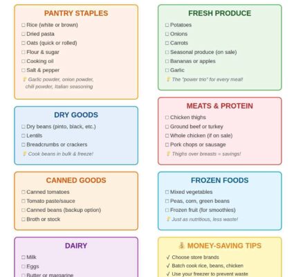 How to Create a Grocery Budget That Works for You