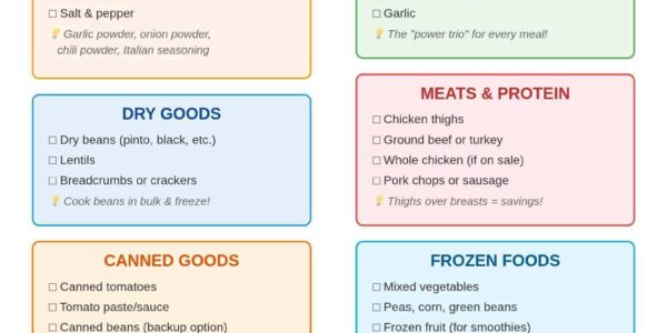 How to Create a Grocery Budget That Works for You
