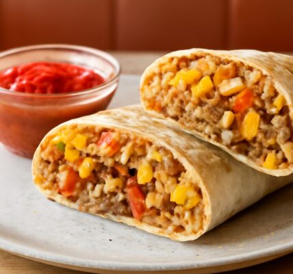 Hot rocks influence on grande burrito where burrito meets churro