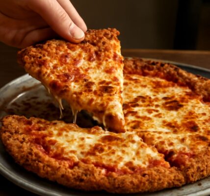 Panko pizza with rigatoni and stairs pizza options