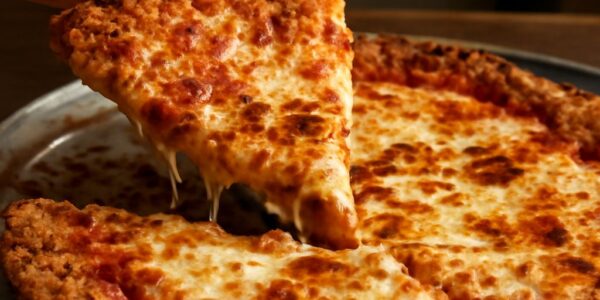 Panko pizza with rigatoni and stairs pizza options