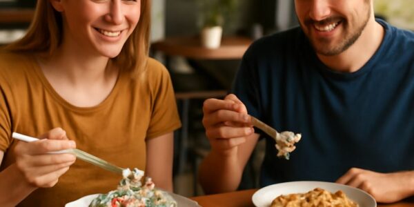 A variety of wasabi menu items including bento menu options, takoyaki, and hibachi dishes.