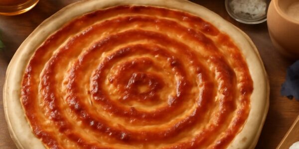 Delicious sauce on Creekside Pizza and Shoes Pizza