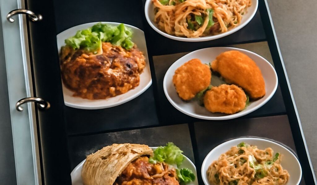 Chicken Koop and Gordon Ramsay fish and chips menu