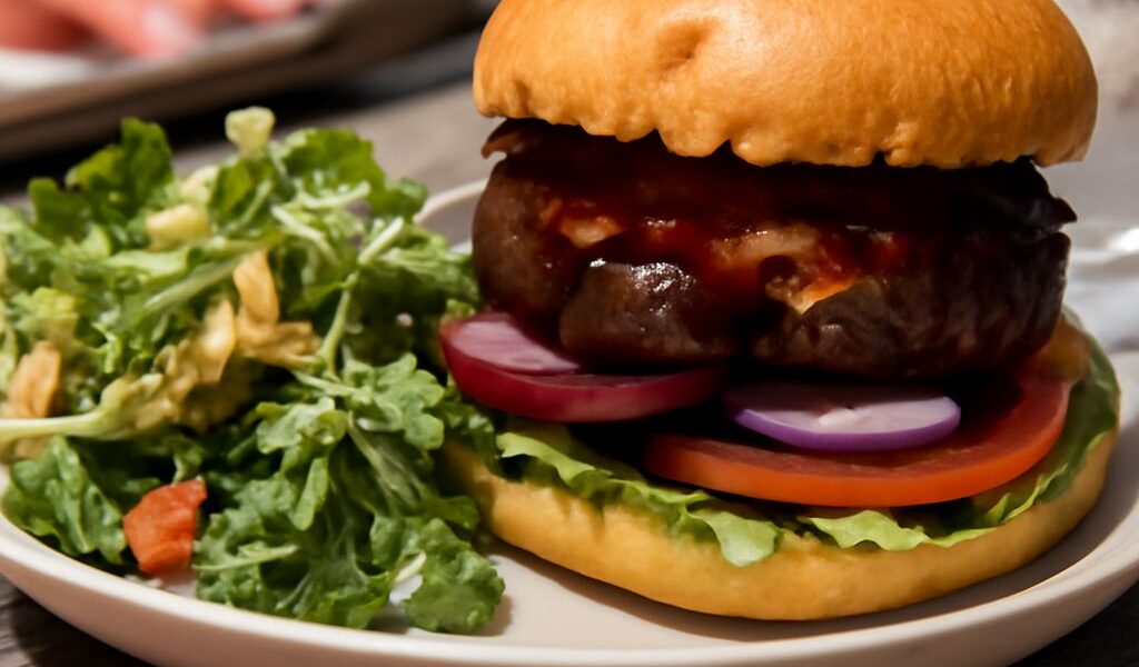 Grazers enjoying BBQ with pink bamboo and the black gold grill