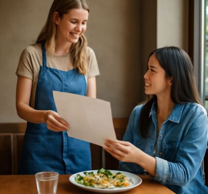 Exploring jeans menu and german menu options