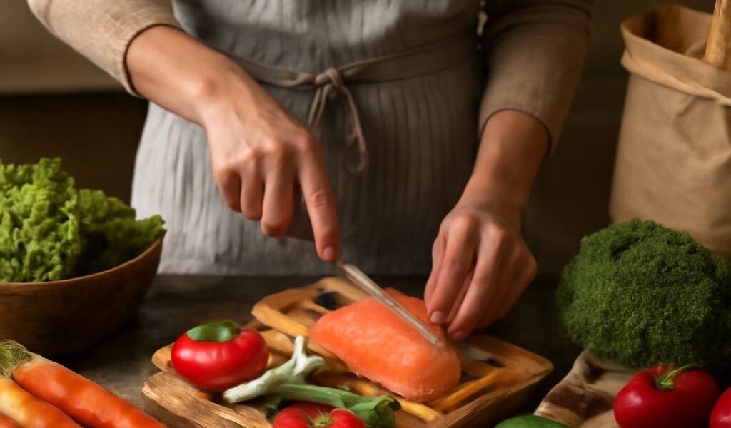 Learn how to buy groceries cheaper and save money on groceries while eating healthy