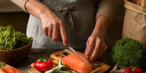 Learn how to buy groceries cheaper and save money on groceries while eating healthy