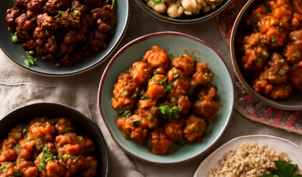 Fusion buffet menu at Pavilion Buffet and Bagel Buffet