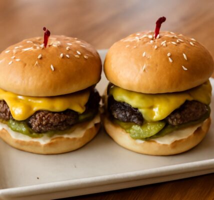 Char burger and amazing burger from the charburger menu