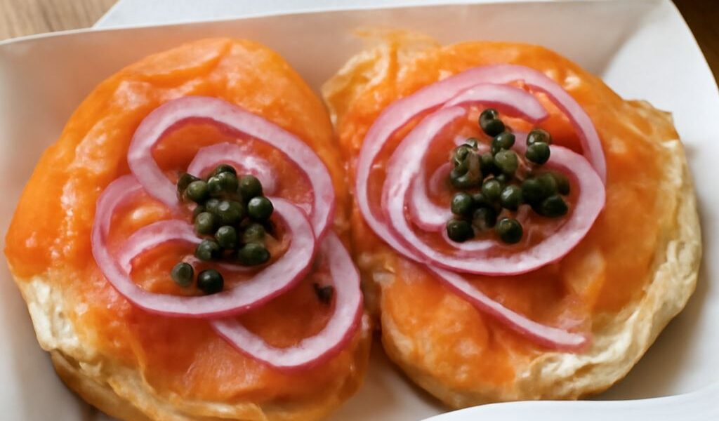 Ideal Bagel and Amici Italian with Amor Italian flavors