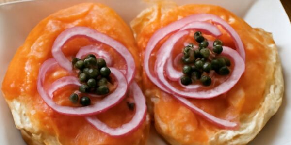 Ideal Bagel and Amici Italian with Amor Italian flavors