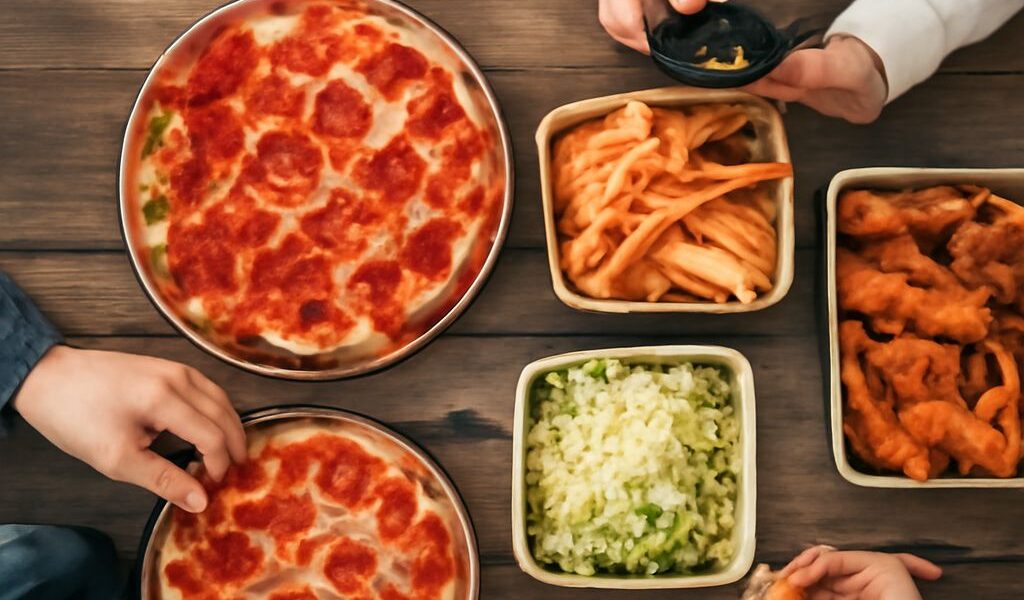 All American Food and Pacific Rim food at Perimeter Mall