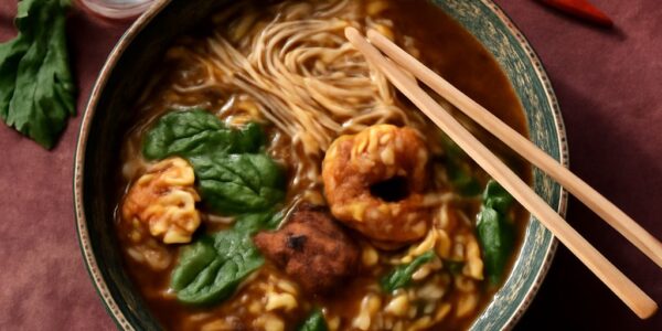 Lao Ocean dishes featuring Pho Lao and Cambodian street food