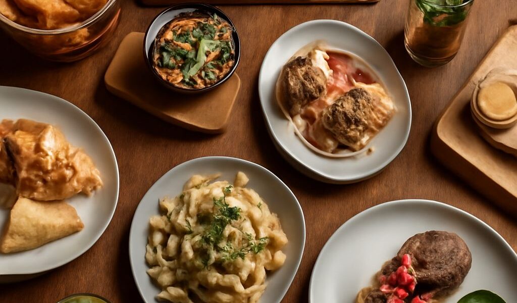 Discover diverse menus at Tartan, featuring Foothill, Atelier, and Bees restaurant menus.