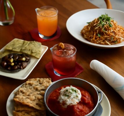 Semolina restaurant menu and Paula Deen menu