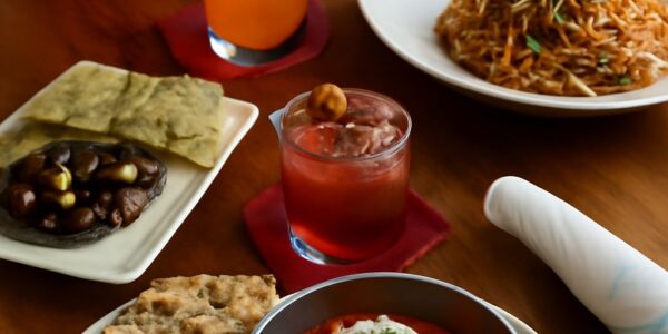 Semolina restaurant menu and Paula Deen menu