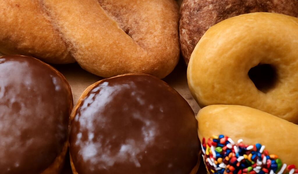 Country style donuts and curry donuts from the bluegill menu