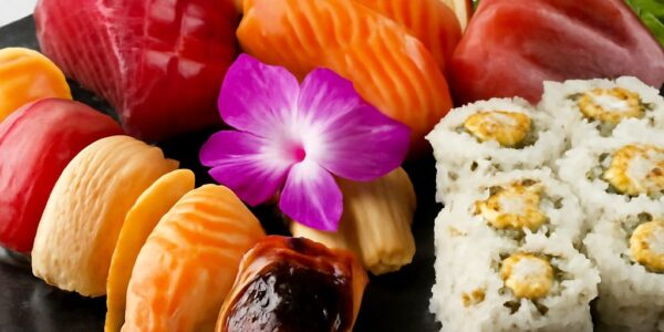 Otoro sushi, kanpachi sushi, and more