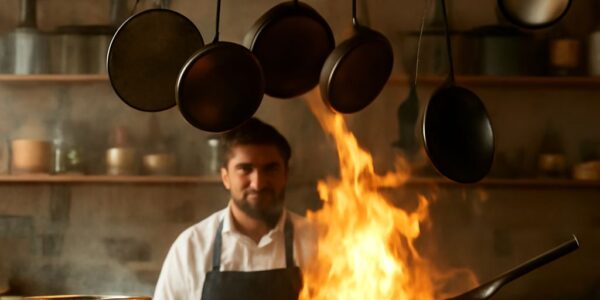 Chaos menu with umamis and chic Kentucky flavors