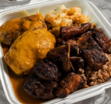 A vibrant mix of Jamaican yard vibes and Thai cuisine