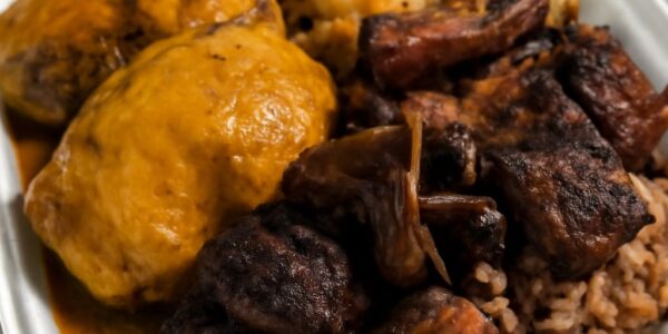 A vibrant mix of Jamaican yard vibes and Thai cuisine