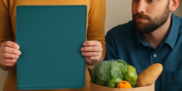 How to spend less money on food with tips on how to grocery shop for a family