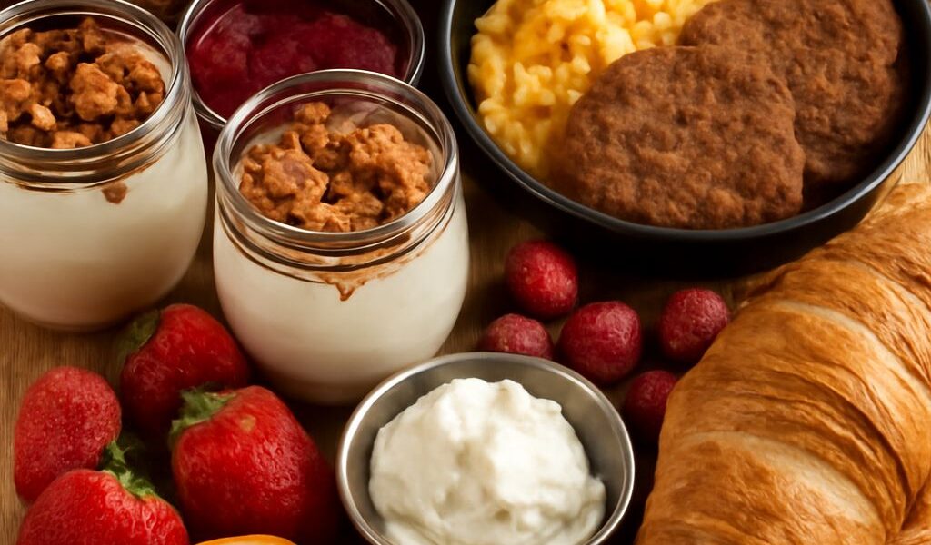 Delicious biscuits and jam at Blue Eagle, Bagel Exchange, and more