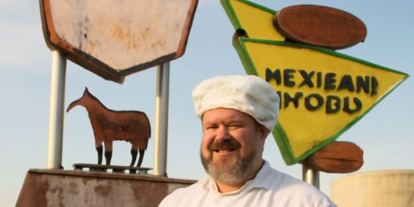 White Swan and Captain JJ explore local menus