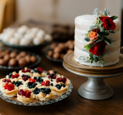 A selection of fancy pastry and peppered cupcake delights