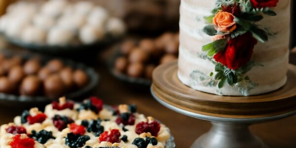 A selection of fancy pastry and peppered cupcake delights