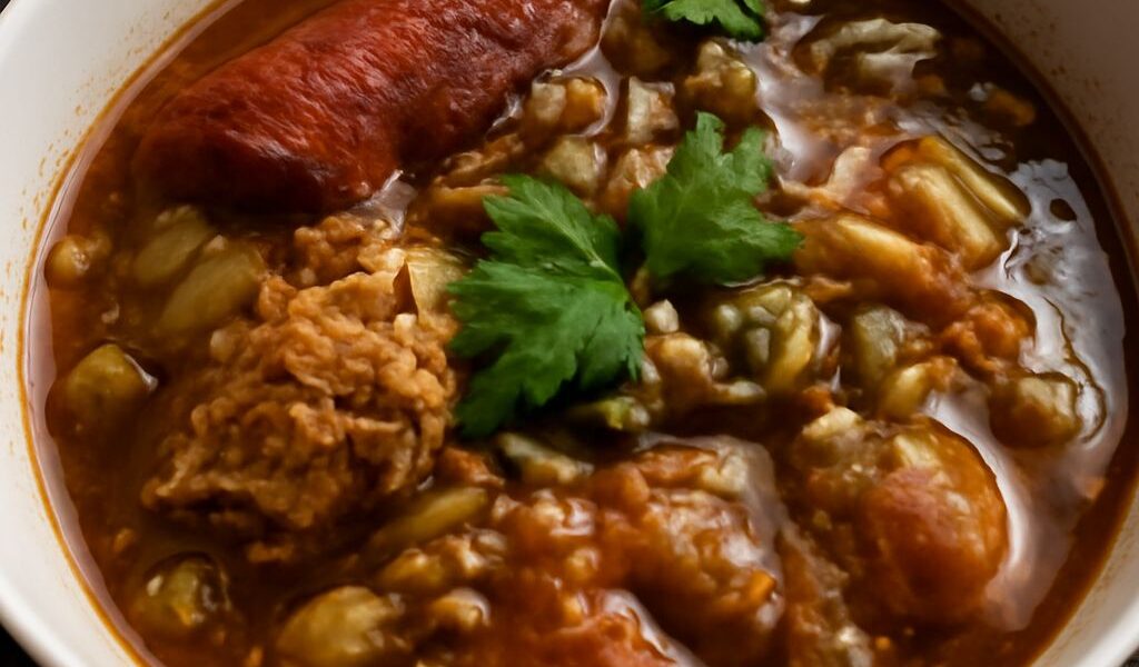 Rum Bucket and Gumbo Yaya with a hint of Orange Cow