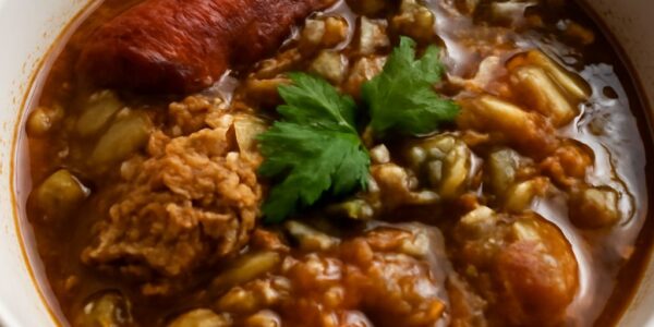 Rum Bucket and Gumbo Yaya with a hint of Orange Cow