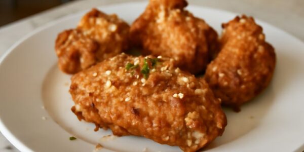 Tuk Tuk menu featuring pop chicken and Chicken Charlie