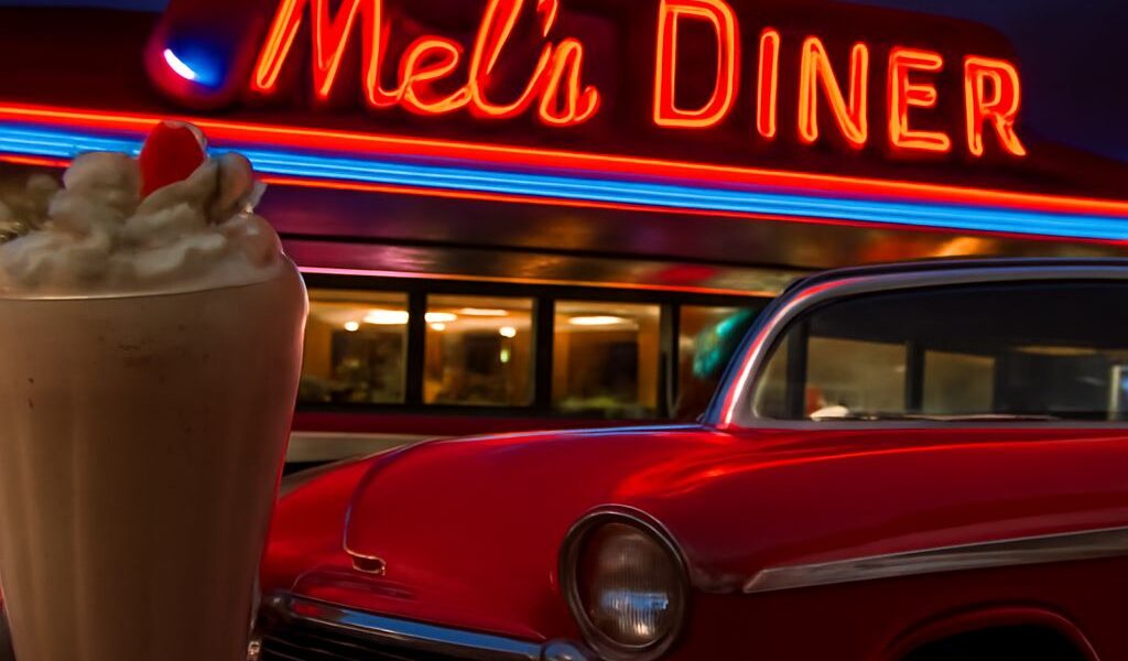 Enjoy a feast at 50s diner and early harvest diner
