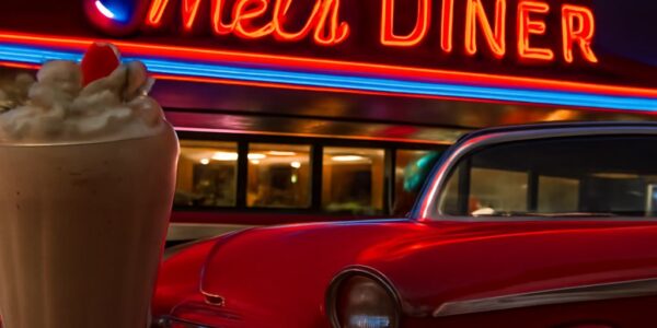 Enjoy a feast at 50s diner and early harvest diner