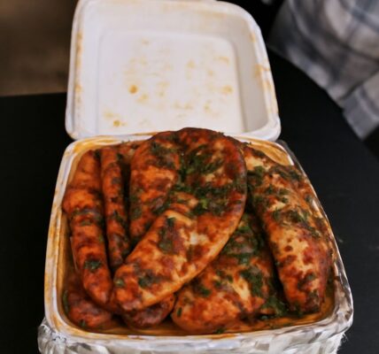 yummy kabob with jalapeno lemon pepper and Aunt Irene's and Aunt Effie's recipes
