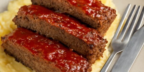 meatloaf recipe with savory meatloaf sauce