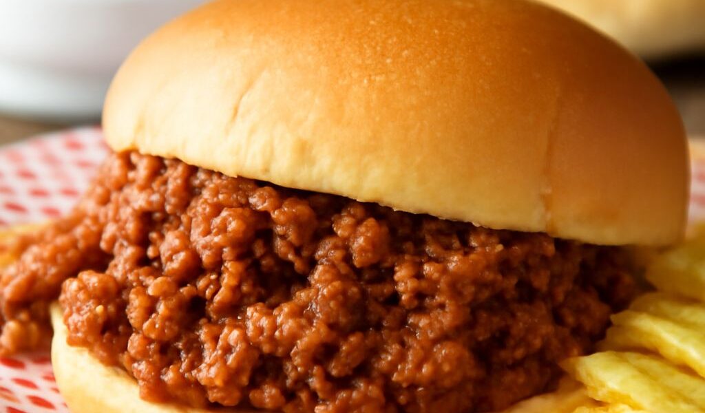 Delicious sloppy joe recipe with ketchup and homemade sloppy joes